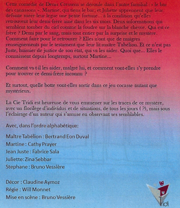 Théâtre distribution
